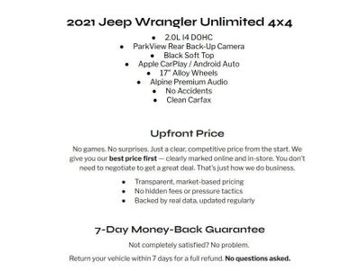2021 Jeep Wrangler Unlimited Sport S 4x4