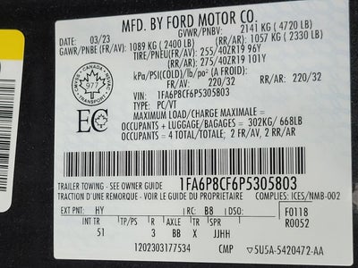 2023 Ford Mustang GT Premium Fastback