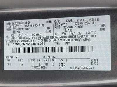 2025 Ford Escape ST-Line AWD