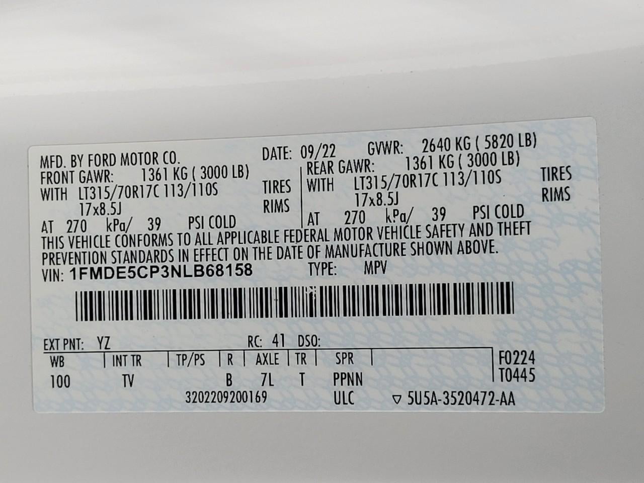 2022 Ford Bronco Wildtrak 2 Door Advanced 4x4