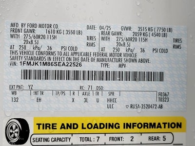 2025 Ford Expedition Max Platinum 4x4