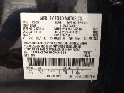 2024 Ford Explorer XLT 4WD