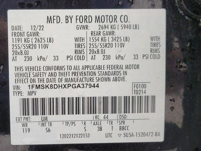 2023 Ford Explorer XLT 4WD