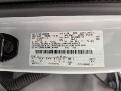 2021 Ford F-150 XLT 4WD SuperCrew 5.5' Box