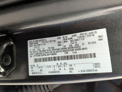 2020 Ford F-150 XLT 4WD SuperCrew 5.5' Box