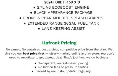 2024 Ford F-150 STX 4WD SuperCrew 5.5' Box