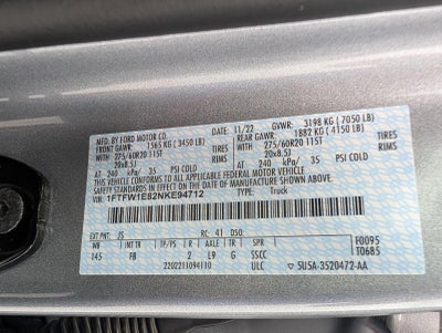 2022 Ford F-150 XLT