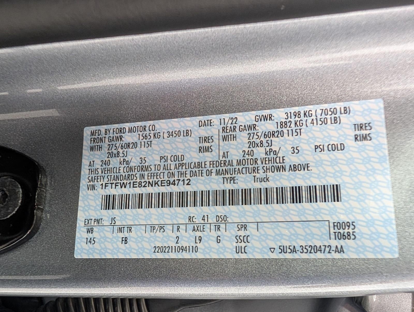 2022 Ford F-150 XLT