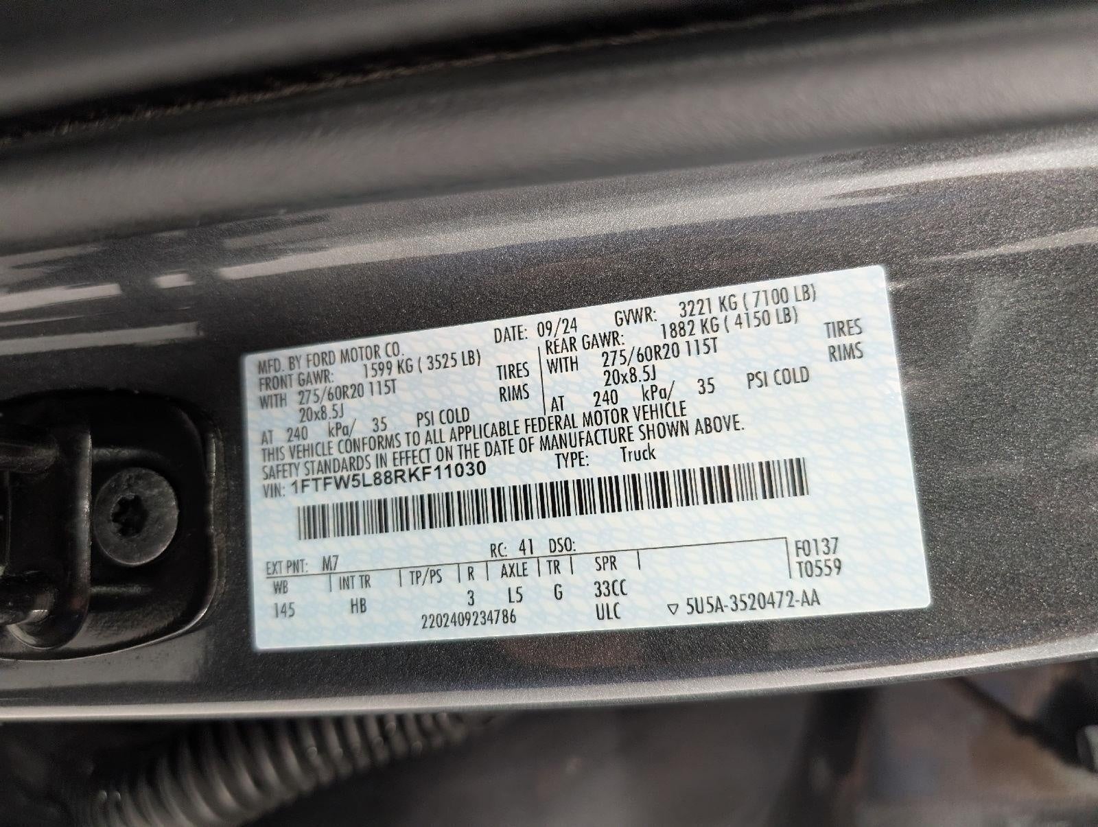 2024 Ford F-150 LARIAT