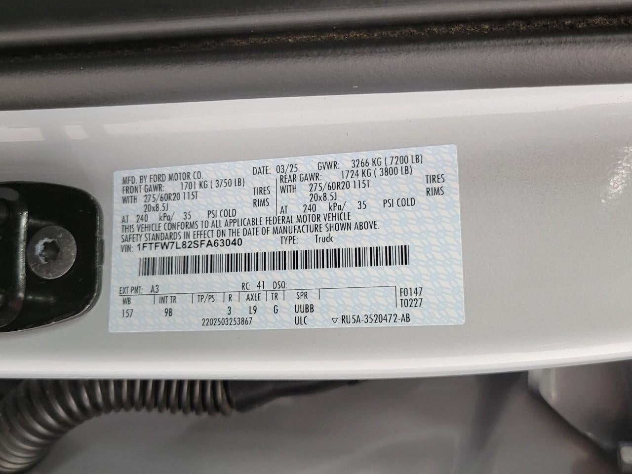 2025 Ford F-150 Platinum 4WD SuperCrew 5.5' Box
