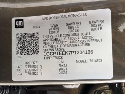 2023 Chevrolet Colorado 4WD Crew Cab Trail Boss