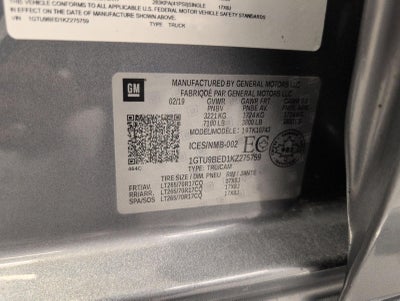 2019 GMC Sierra 1500 4WD Crew Cab 147 SLE