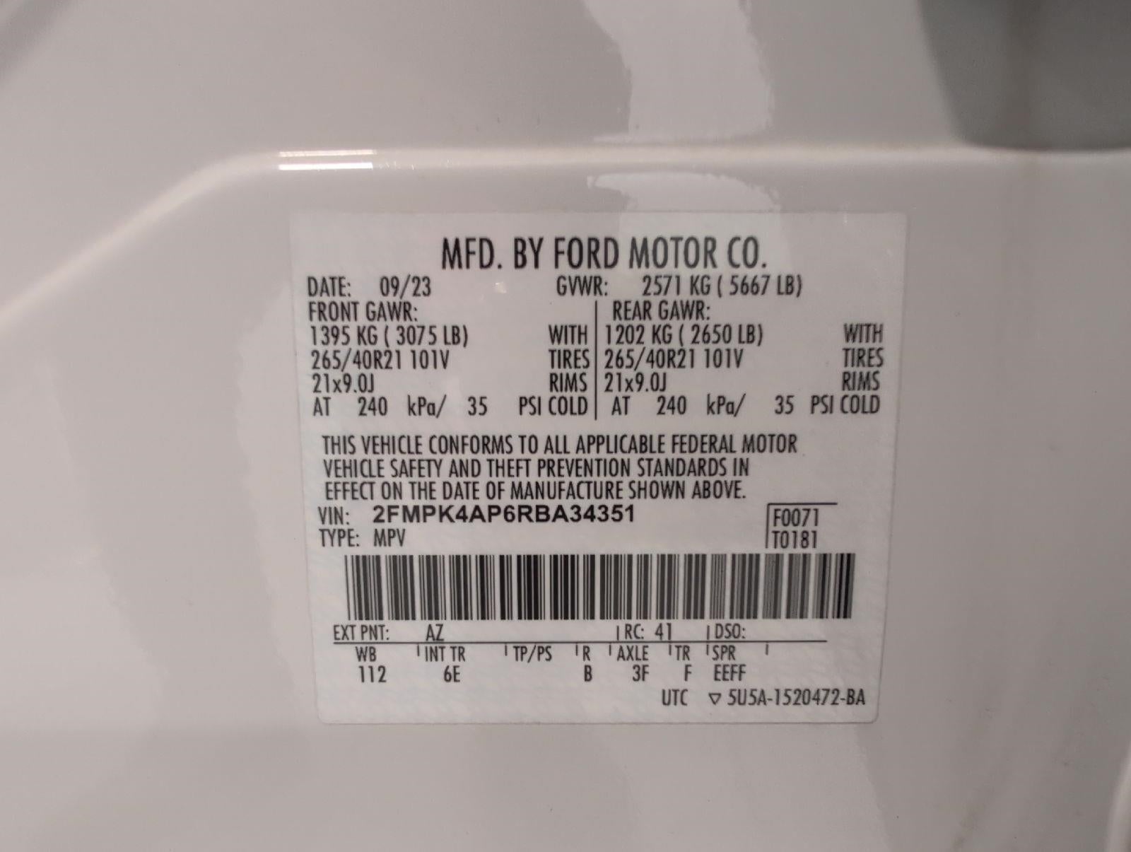 2024 Ford Edge ST AWD