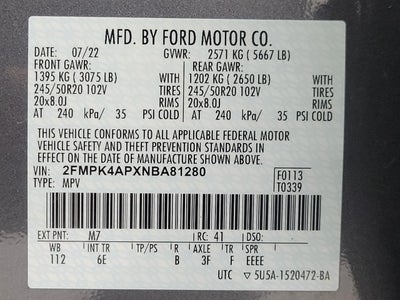 2022 Ford Edge ST AWD