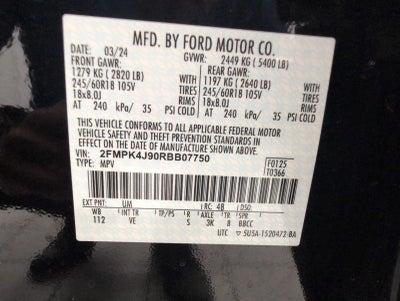 2024 Ford Edge SEL AWD