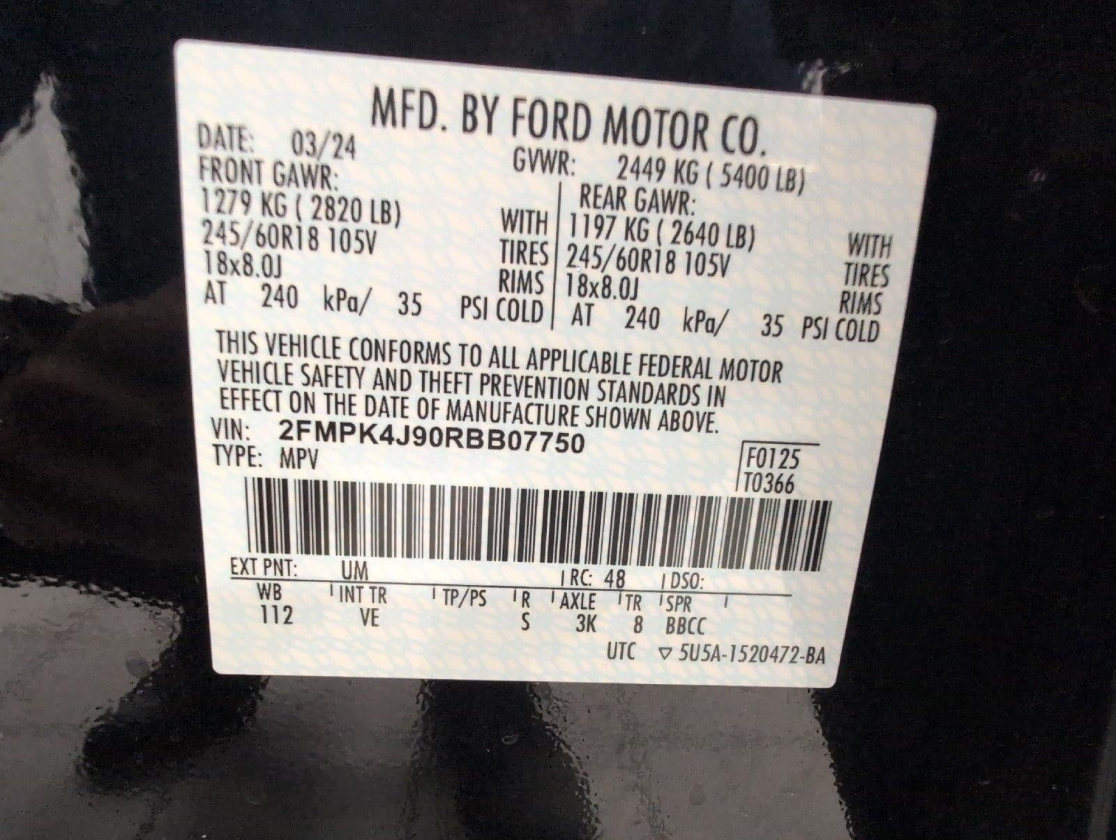 2024 Ford Edge SEL AWD