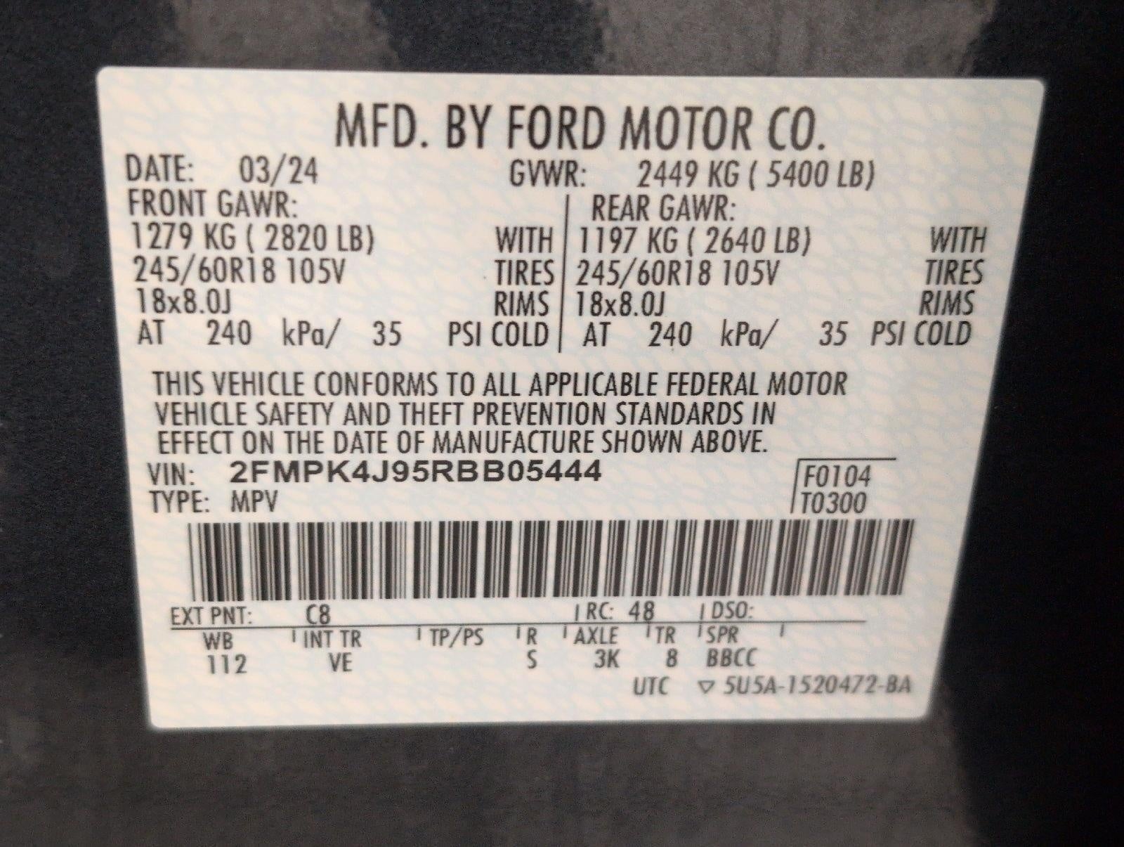 2024 Ford Edge SEL AWD