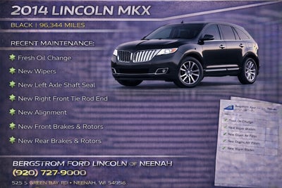 2014 Lincoln MKX AWD 4DR ** ADAPTIVE CRUISE ** PANORAMIC SUNROOF **