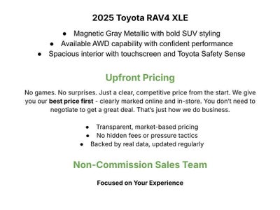 2025 Toyota RAV4 XLE AWD