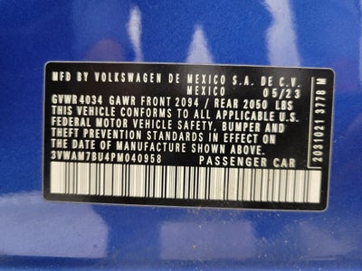 2023 Volkswagen Jetta Sport Manual