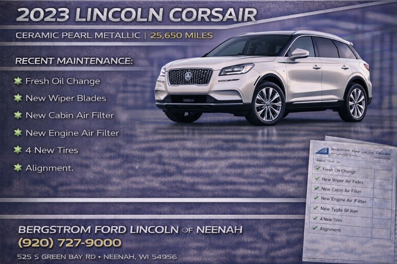 2023 Lincoln Corsair RESERVE AWD ** HEATED STEERING WHEEL ** PANORAMIC SUNROOF ** 360 DEGREE CAMERA **