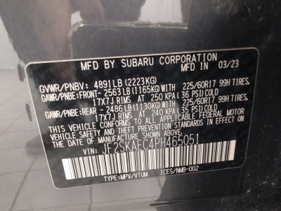 2023 Subaru Forester Premium CVT