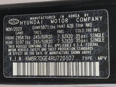 2024 Hyundai Palisade Calligraphy Night Edition AWD