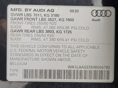 2021 Audi e-tron Premium Plus quattro