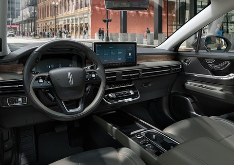The interior dashboard of 2024 Lincoln Corsair® SUV is shown here. | Bergstrom Lincoln of Neenah in Neenah WI