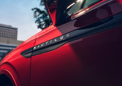 A side badge on the passenger door reads Nautilus. | Bergstrom Lincoln of Neenah in Neenah WI
