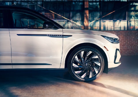 The wheels of the available Jet Appearance Package are highlighted. | Bergstrom Lincoln of Neenah in Neenah WI