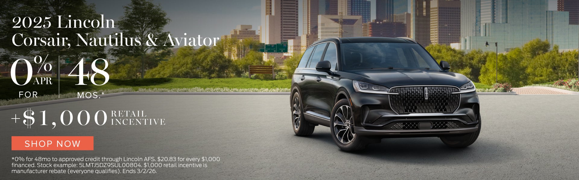 2025 Lincoln Corsair, Nautilus & Aviator